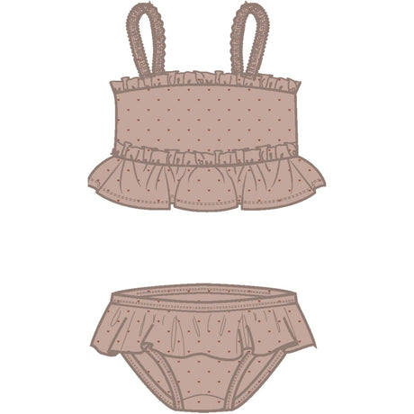 Lil'Atelier Rose Dust Helga Bikini