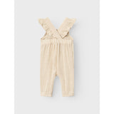 Lil'Atelier Bleached Sand Halla Løs Overall 2