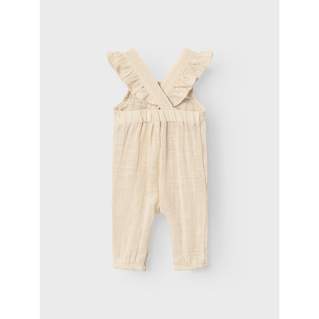 Lil'Atelier Bleached Sand Halla Løs Overall 2