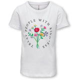 kids ONLY Bright White Bouquet Emma Regular Flower T-Shirt