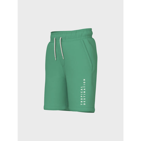 Name It Green Spruce Herry Sweat Shorts