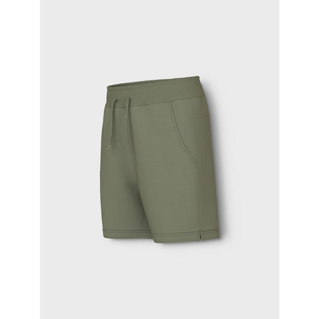 Name It Oil Green Vivasse Lang Sweat Shorts 2