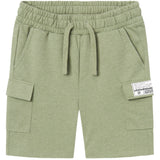 Name It Oil Green Hahippo Løse Sweat Shorts