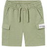 Name It Oil Green Hahippo Løse Sweat Shorts