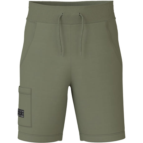 Name It Oil Green Vivasse Lang Sweat Shorts