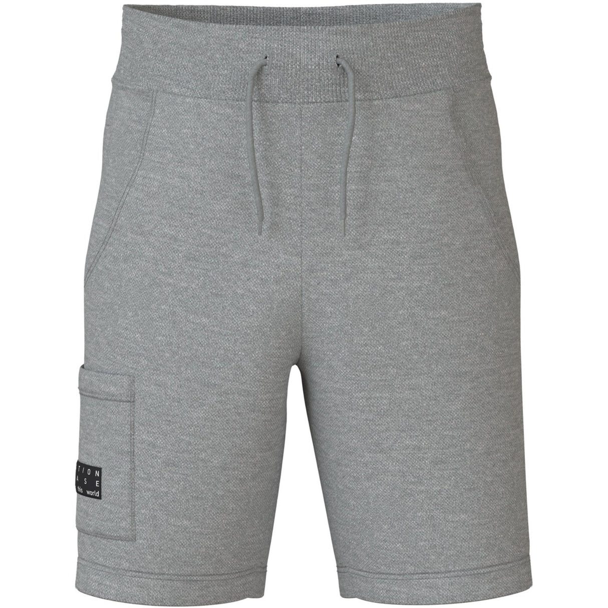 Name It Grey Melange Vivasse Lang Sweat Shorts