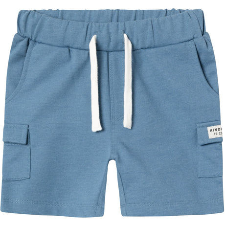 Name It Provincial Blue Hajdar Sweat Lang Shorts