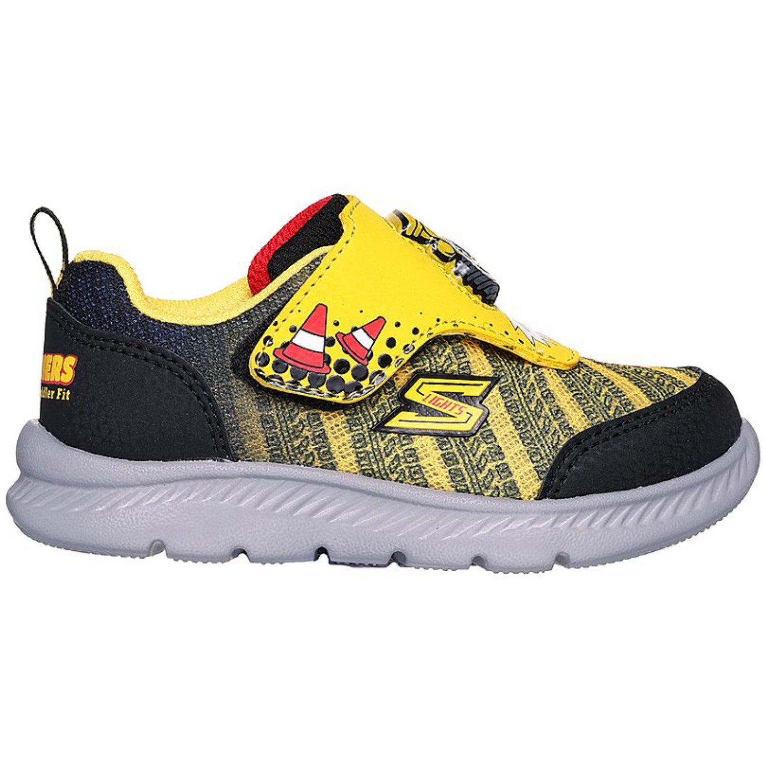 Skechers Boys Comfy Flex 2,0 Sneakers Yellow Black 2