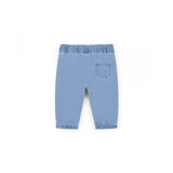 BONTON Chambray Bleu Biscotte Bukser