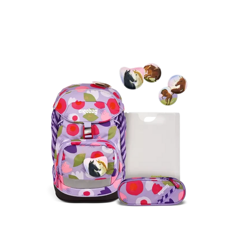 Ergobag Skoleveske Prime Flower PowBear