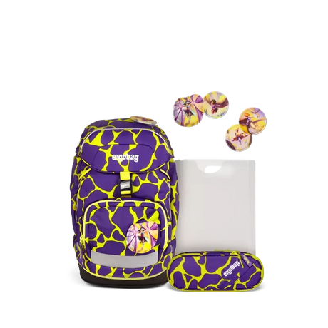 Ergobag Skoleveske Prime Flower SuperpowerBear