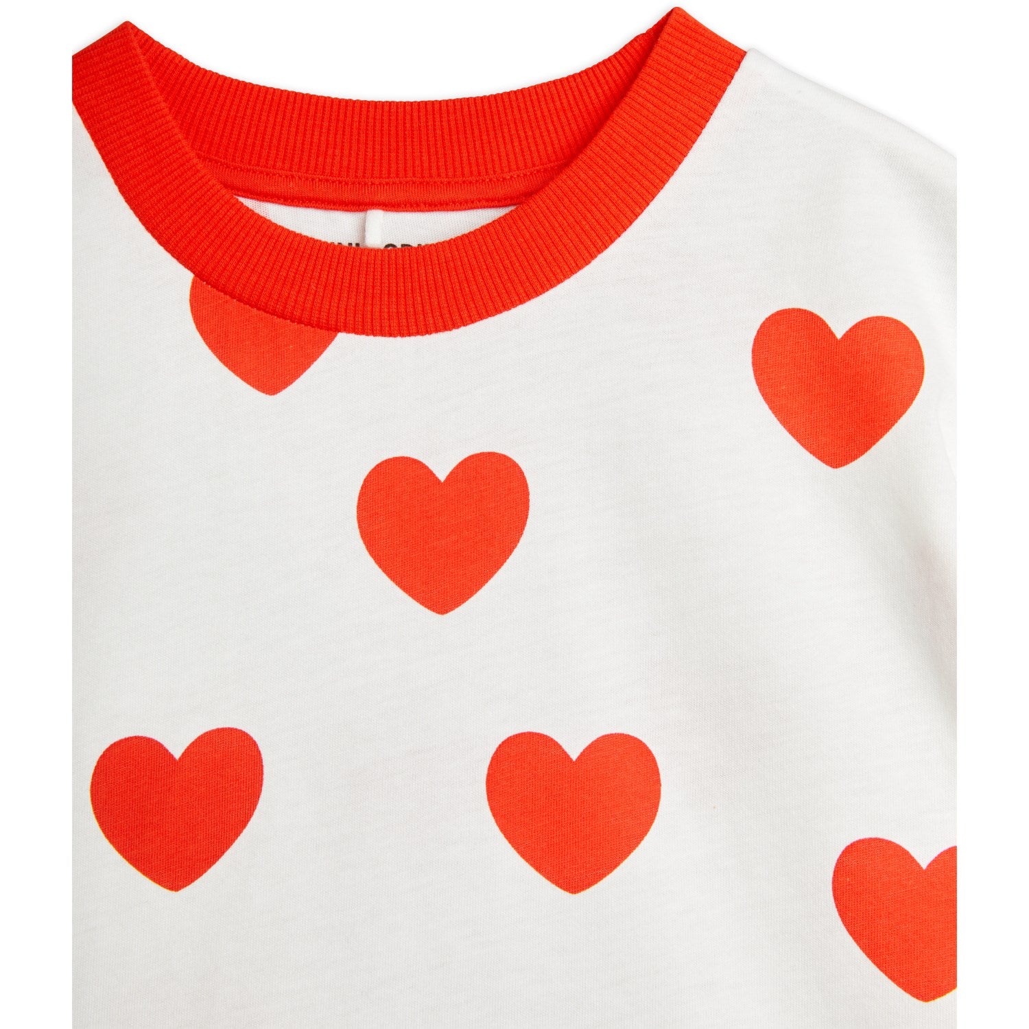 Mini Rodini Red Hearts AOP T-skjorte 2
