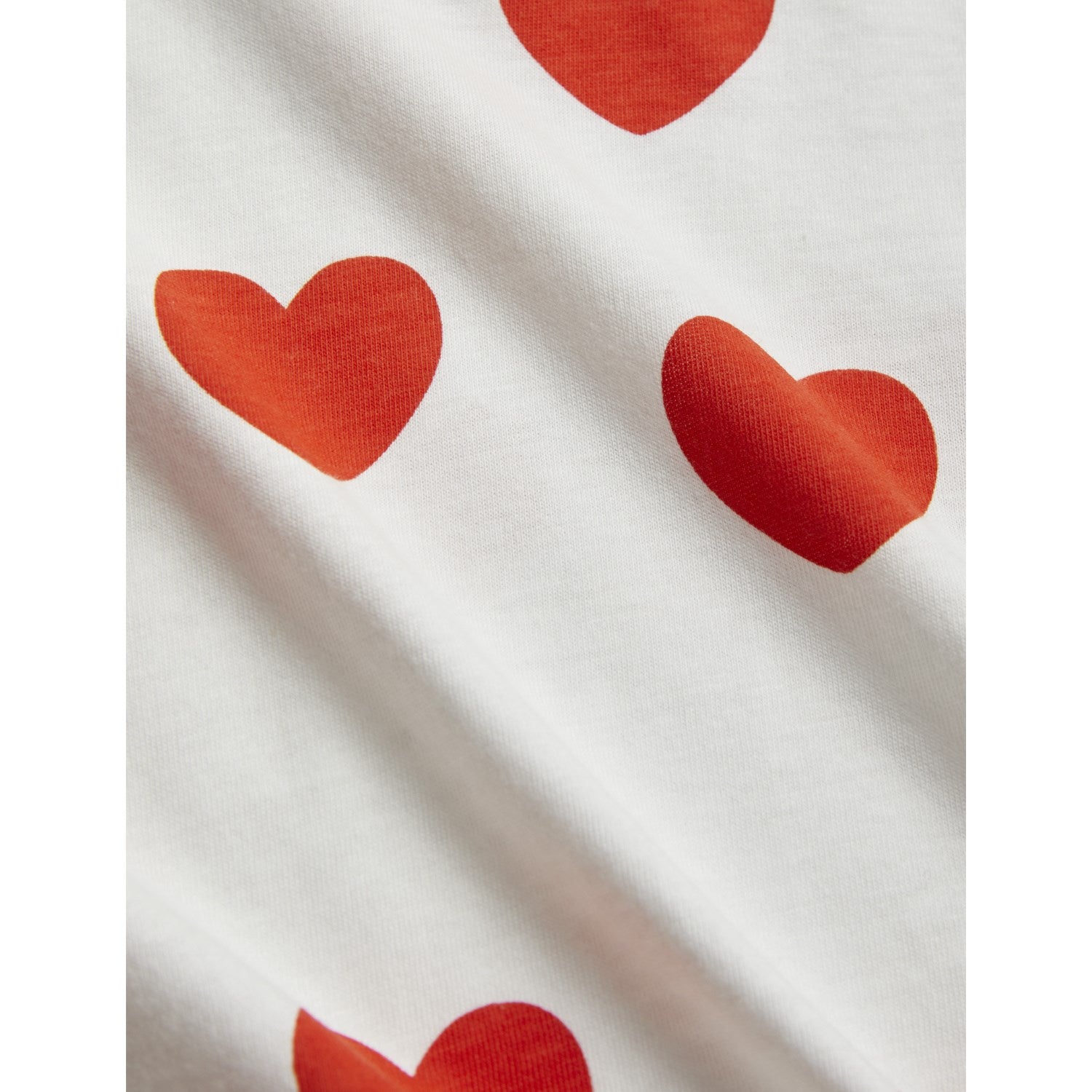 Mini Rodini Red Hearts AOP T-skjorte 3