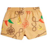 Mini Rodini Beige Nautical AOP vevd shorts 5