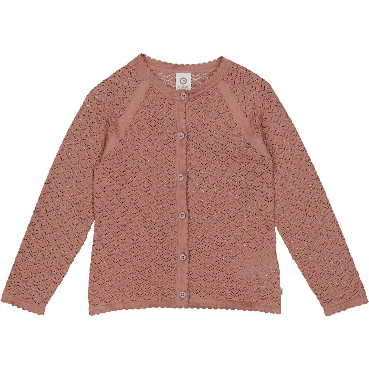 Müsli Daydream strikk Scallop cardigan