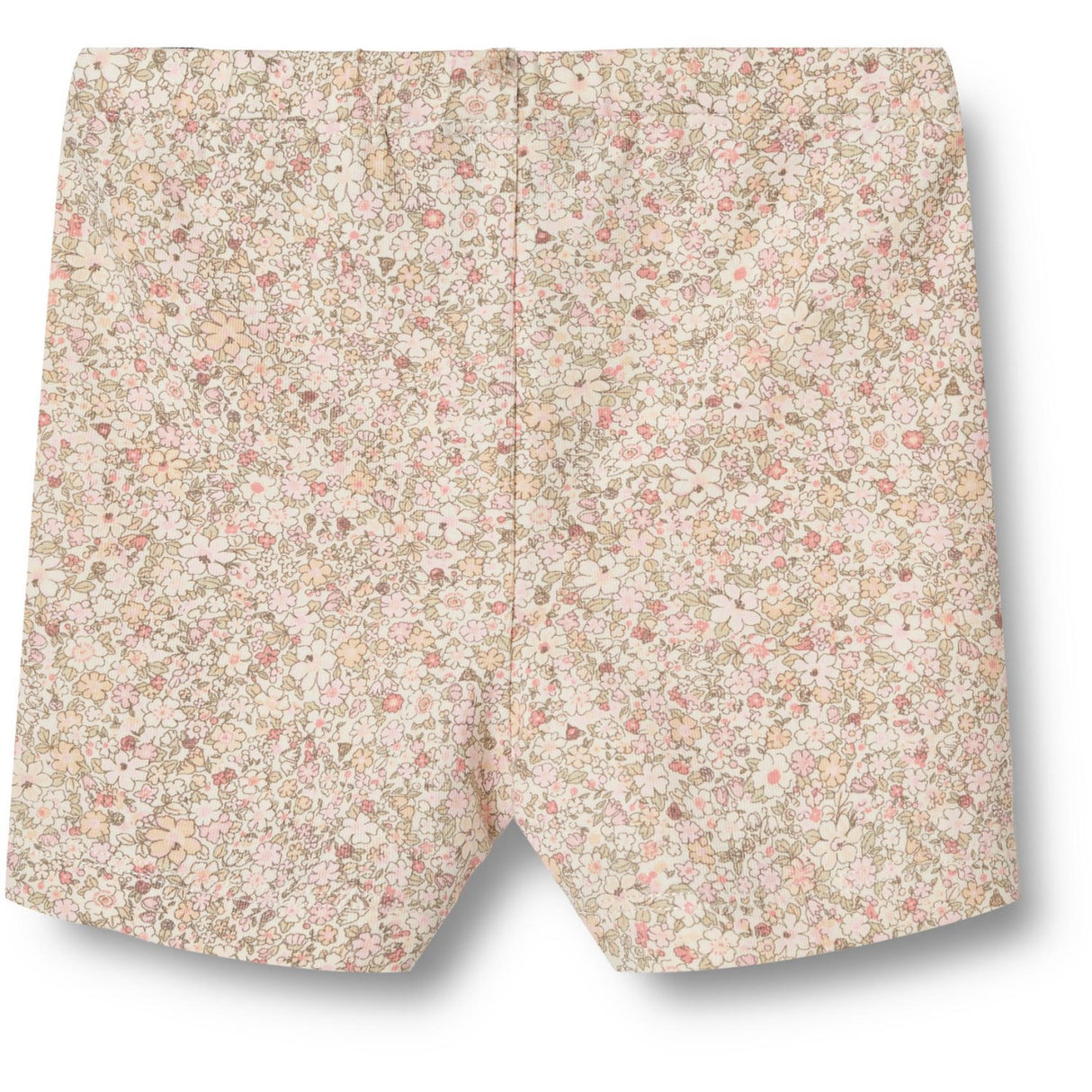 Wheat Cream Flower Meadow Bike Shorts Anne 3