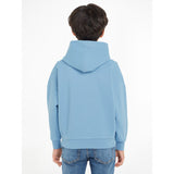 Calvin Klein Pique Modern Comfort Hoodie Dusk Blue 5