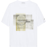 Calvin Klein Layered Graphic Relaxed T-Shirt Bright White