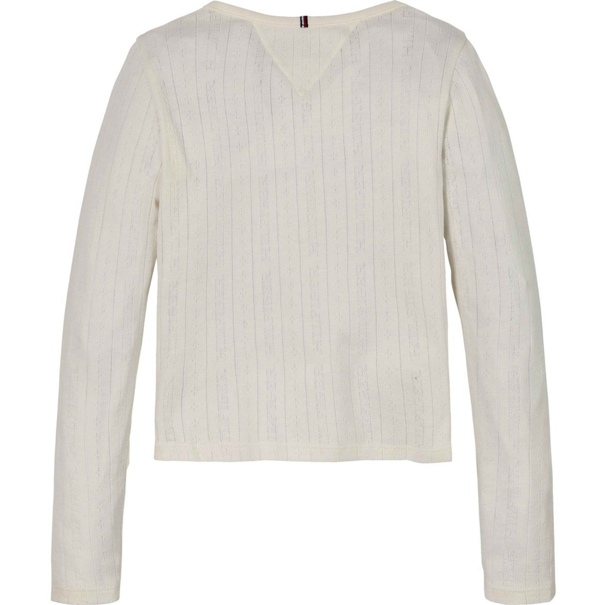 Tommy Hilfiger Ancient White Hilfiger Pointelle Blouse 2