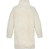 Tommy Hilfiger Ivory Petal Turtleneck Fluffy Sweat Kjole