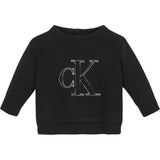 Calvin Klein Ck Black Monogram Logo Collegegenser