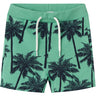 Name It Green Spruce Jusper Sweat Shorts