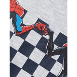 Name It Light Grey Melange Maclin Spiderman T-Shirt 2