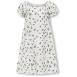 kids ONLY Cloud Dancer Black Flower Lavendel Dress