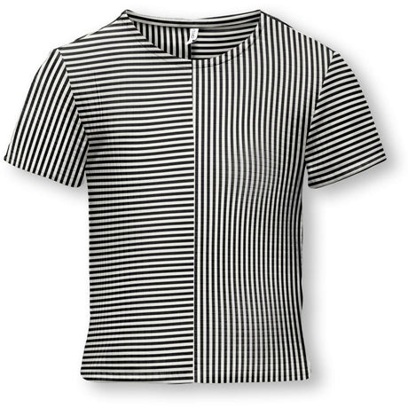 kids ONLY Black Cloud Dancer Nella Striped O-Neck topp