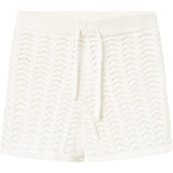 Lil'Atelier Coconut Milk Johanna Knit Shorts