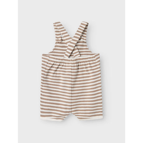 Lil'Atelier Mocha Meringue Coconut milk Jonas Short Loose Overall 2