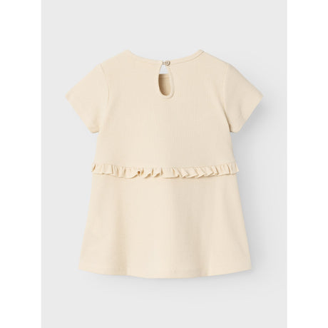 Lil'Atelier Bleached Sand Jolene Loose Sweat Dress 2