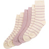 MiniPop® Rose Bambus Sokker 3 Stk. Noos