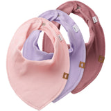 Name It Purple Rose Yvettejennas Scarf Bib Rib 3-pack