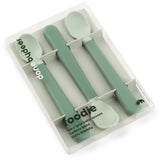 DonebyDeer Foodie Easy-Grip Babyske 3-Pakningningning Grøn 8