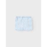 Name It Light Blue Denim Bella Wide Denim Shorts 4