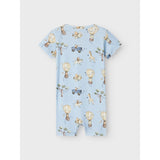 Name It Chambray Blue Melange Julius Sunsuit