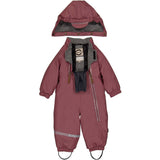 Mikk-Line Rose Brown PU Snowsuit 2 Zip Recycled