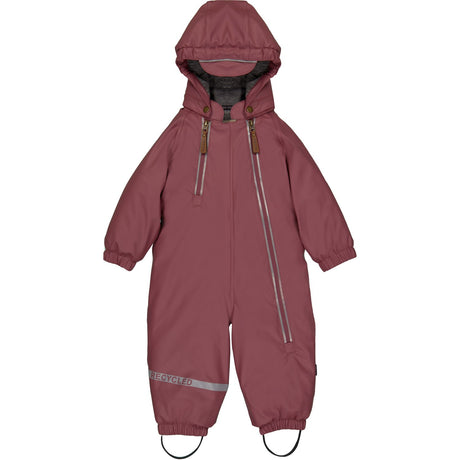 Mikk-Line Rose Brown PU Snowsuit 2 Zip Recycled