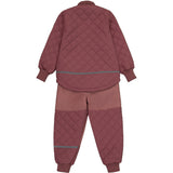 Mikk-Line Rose Brown termisk sett med fleece