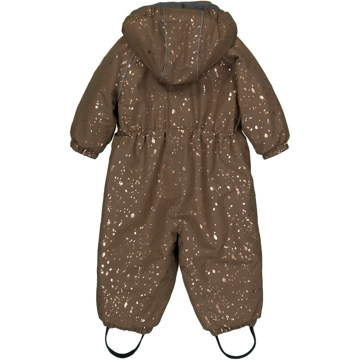 Mikk-Line Chocolate Chip Polyester Dress Glitter