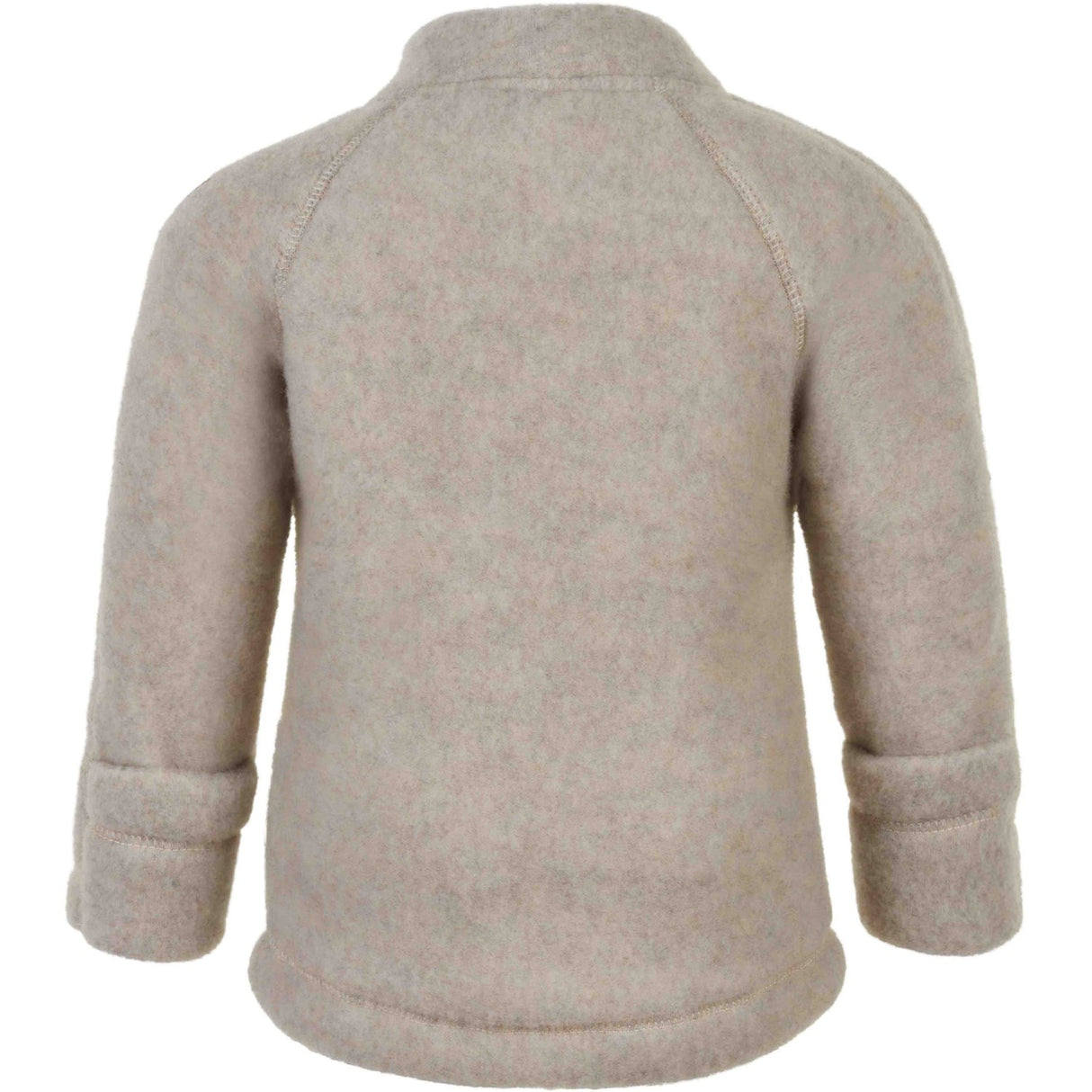 Mikk-Line Melange Offwhite Ull Baby Jakke