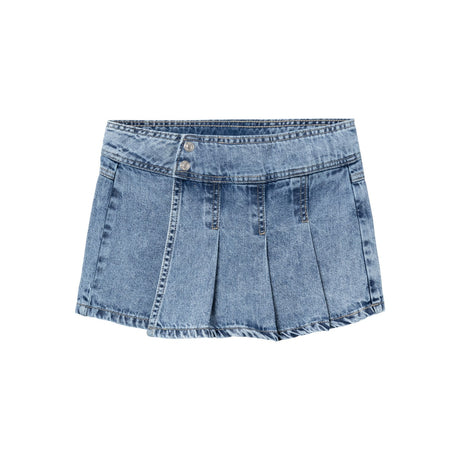 Name It Light Blue Denim Bella Wide Denim Skort