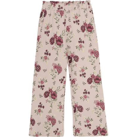 Minymo Sepia Rose Pants AOP Rib