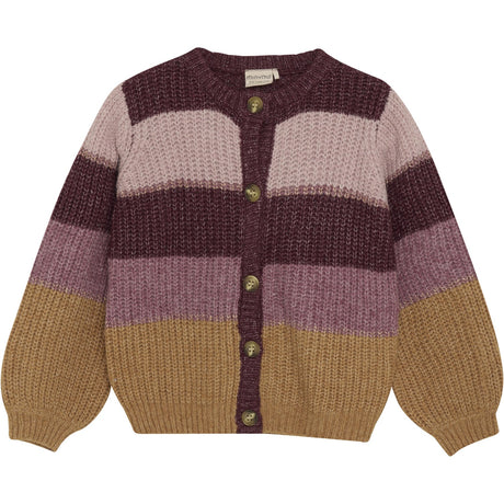 Minymo Pale Mauve Cardigan Knit