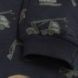 Minymo Dark Navy Sweatpants AOP 2