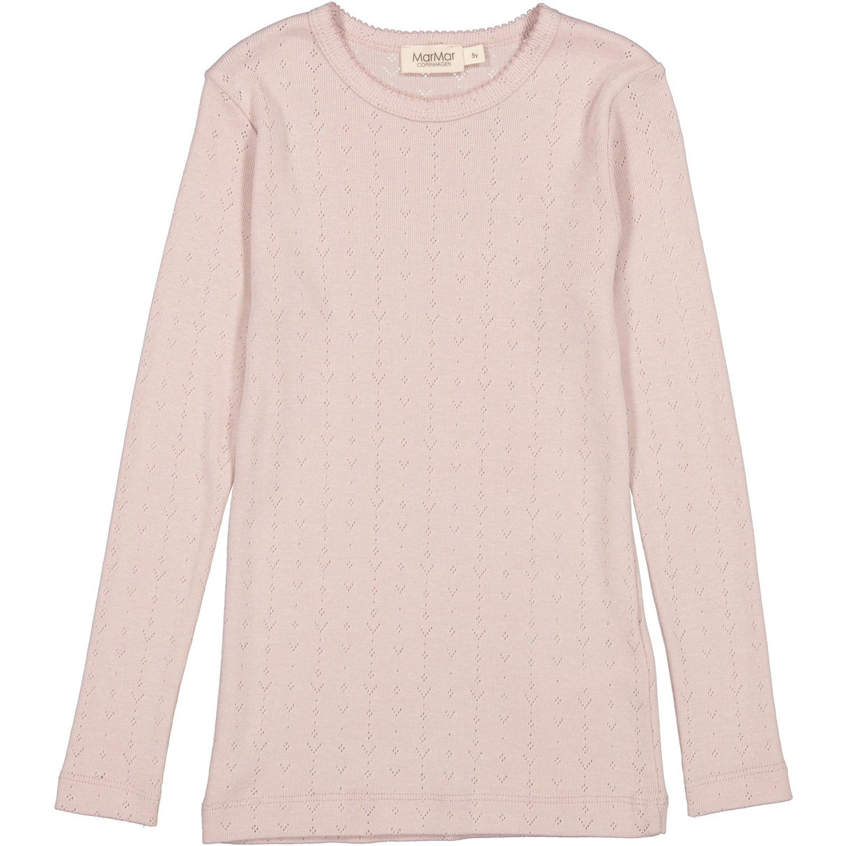 MarMar Modal Pointelle Faded Rose Tamra Blouse