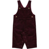 MarMar Heavy Cord Deep Mulberry Ruben Overalls