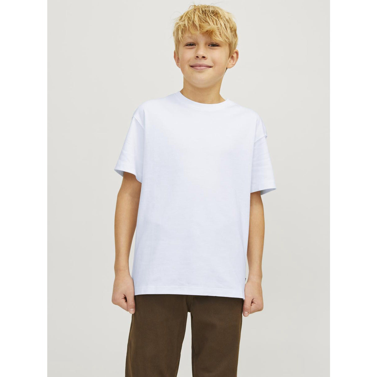 Jack & Jones Junior White Eurban Edge T-Shirt Noos 2