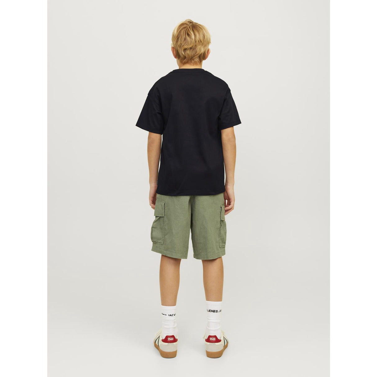 Jack & Jones Junior Black Eurban Edge T-Shirt Noos 5